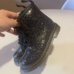 Dr.martens glitter boots size 9 toddler